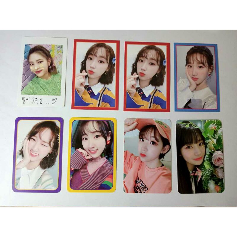 [TAKE ALL ONLY] POLAROID RYUJIN NBD ITZY PHOTOCARD JIYOON WEEEKLY JIHAN WEEEKLY