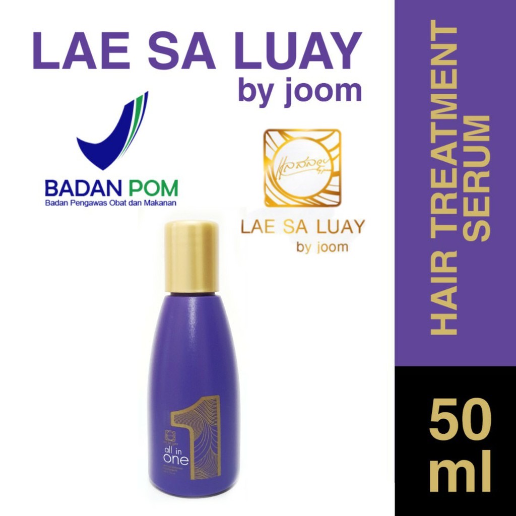 Lae Sa Luay All In One Hair Keratin Serum | Hair Tonic | Serum Rambut | Hair Treatment 50ml