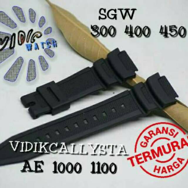 STRAP CASIO AE 1000 1100 /  SGW 300 400 500 / WS 200 210 / S200 / S210 PREMIUM