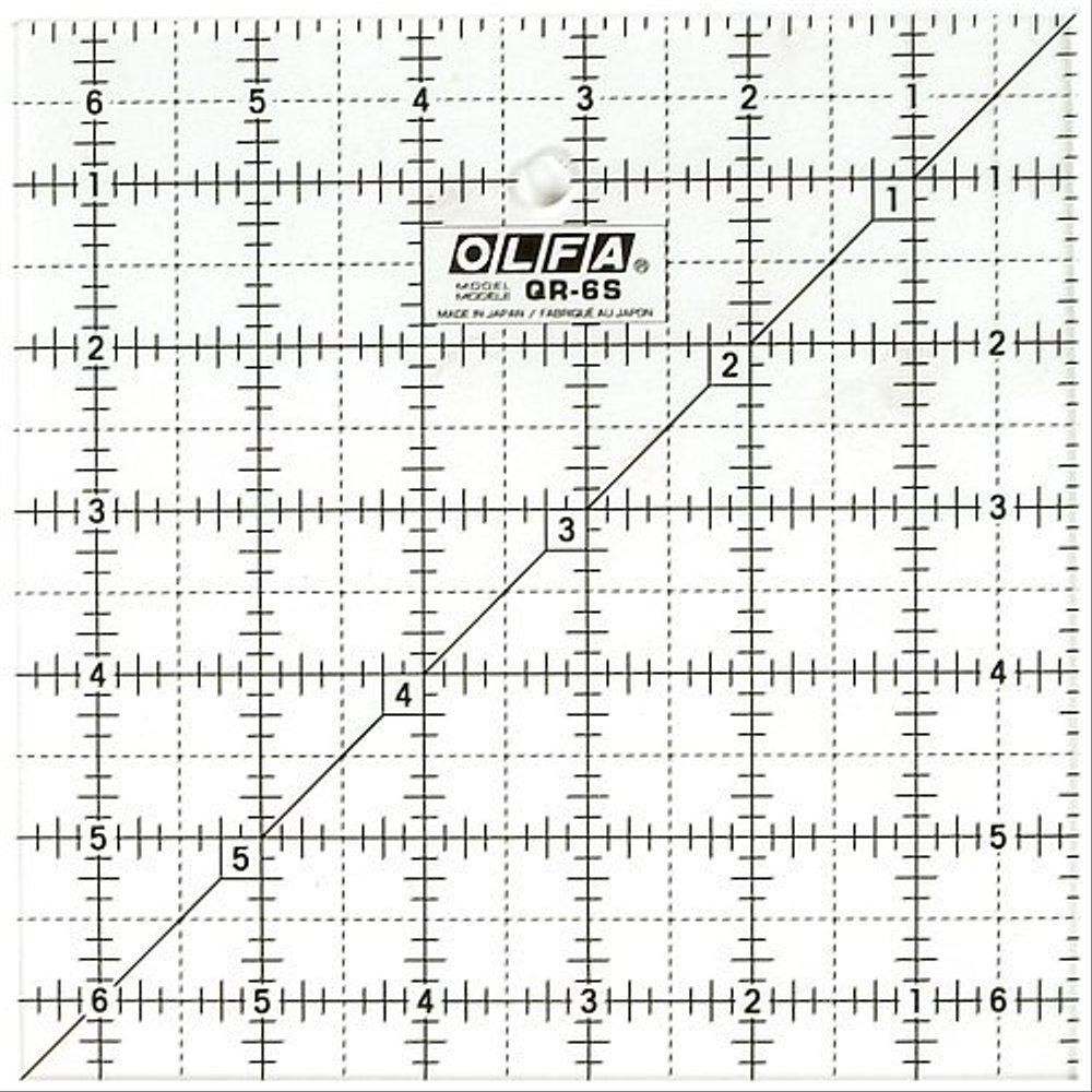 

OLFA Quilt Rulers QR-6S stok terbatas