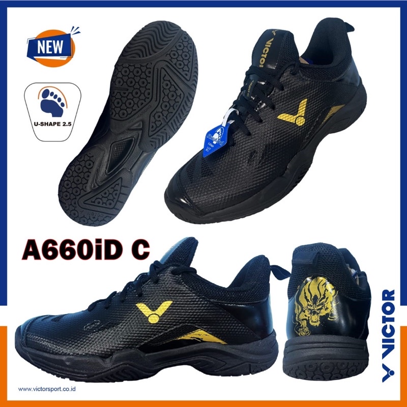 Sepatu Badminton Victor A660ID - A 660 IDOriginal