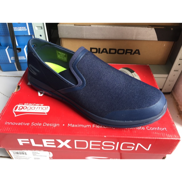 SALE Skechers Go Flex Executive  54013 NVY Original Sepatu  