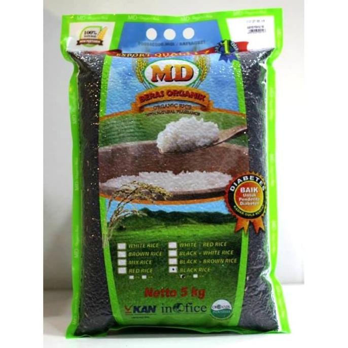 

Big Sale MD Organic Black Rice Pecah Kulit 5kg Big Sale