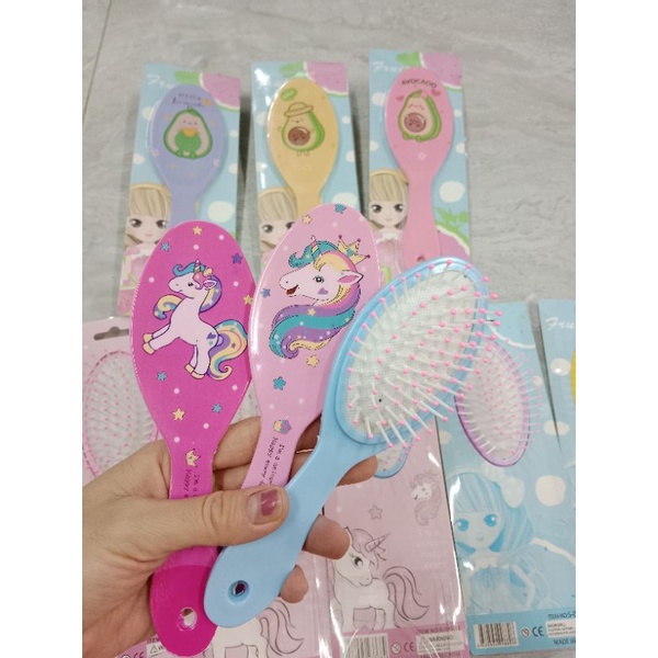 SISIR RAMBUT ANTI KUSUT SISIR MURAH SISIR UNICORN BTS