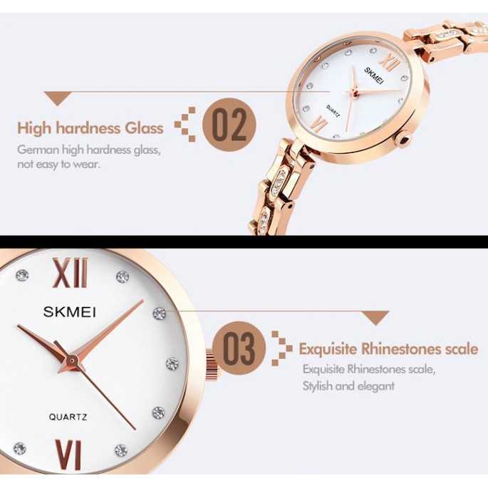 IDN - SKMEI Jam Tangan Elegan Wanita - 1225C