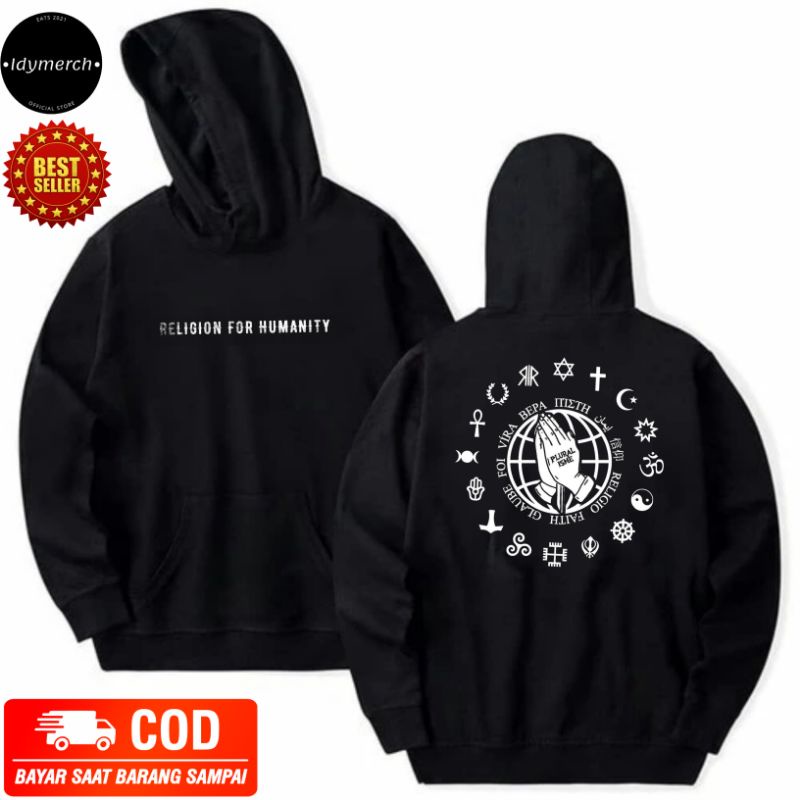 Jaket sweater Hoodie pluralisme toleransi