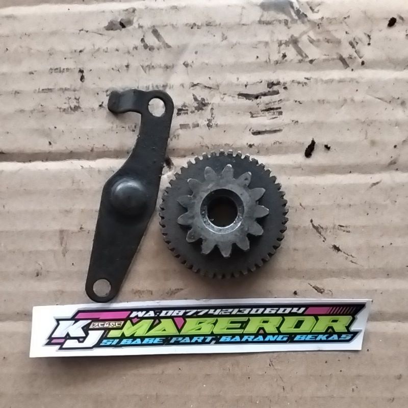 Gear Gigi Penghantar Dobel Dinamo Starter kecil Nouvo Z Lele,Mio Soul,Mio Sporty,Mio Smile Original