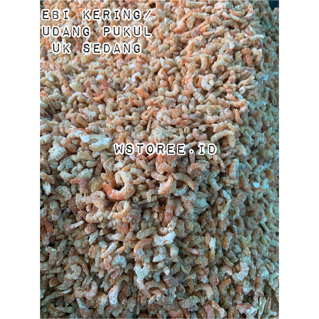 

Hebi Kering/Udang Pukul Uk Sedang 500 Gram