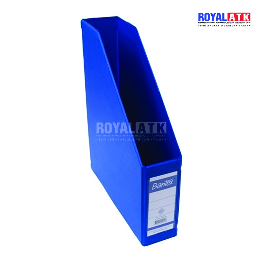 Boxfile Box File A4 Box Magazine Files Bantex 4010 A4 7cm Bantek - 11 Biru Dongker