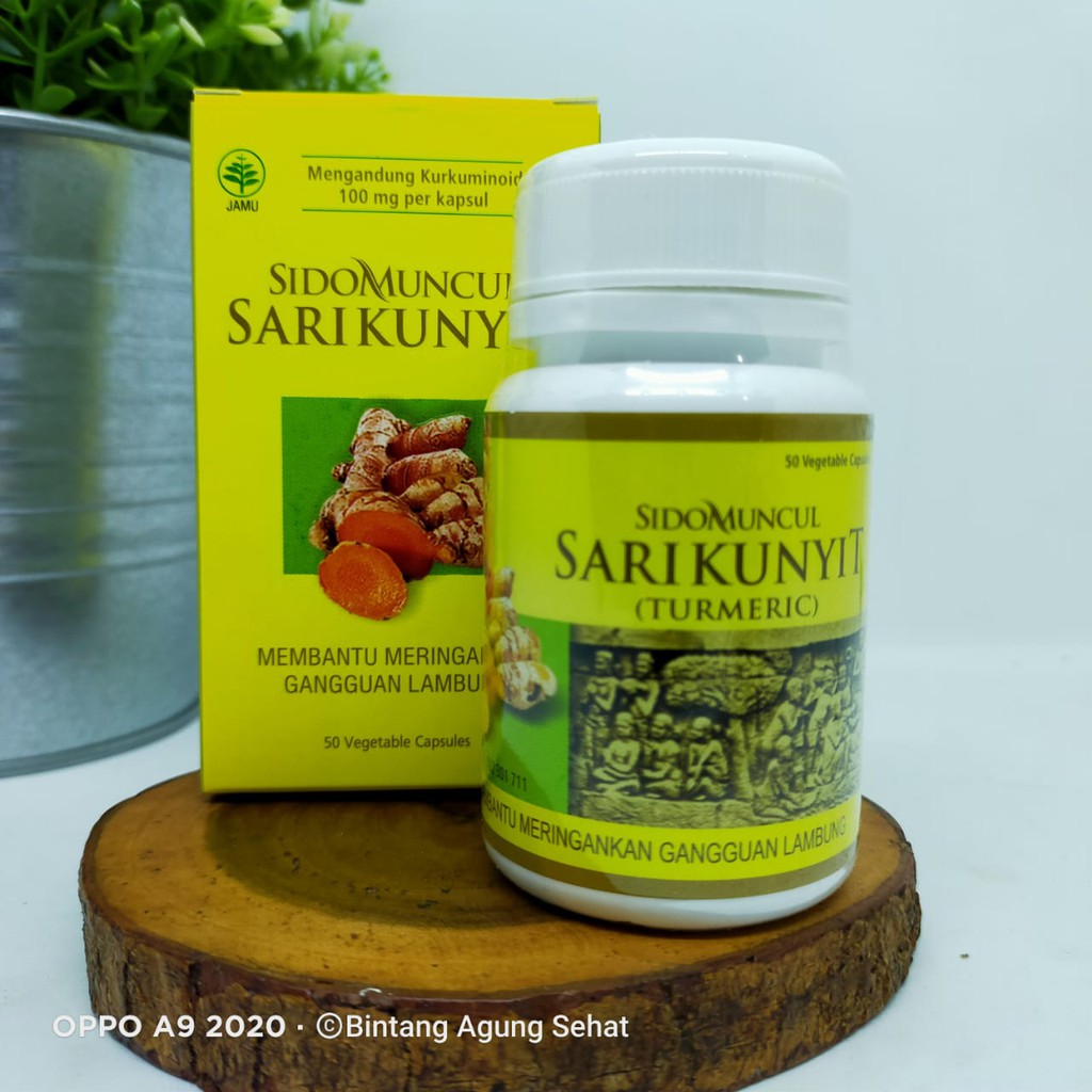 

SIDOMUNCUL SARI KUNYIT (OBAT HERBAL PENCERNAAN MAAG, LAMBUNG, MUAL)k