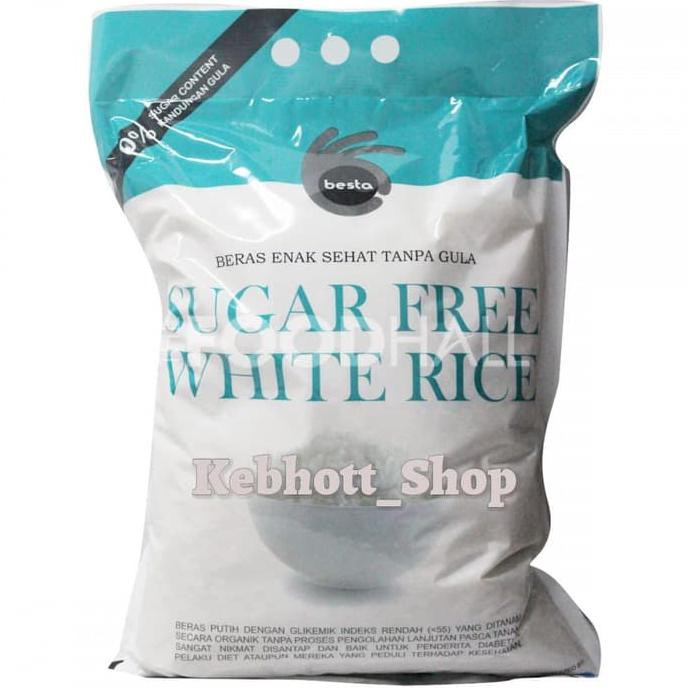 

Besta Rice 5Kg | Sugar Free White Rice | Beras Sehat Tanpa Gula 5 Kg