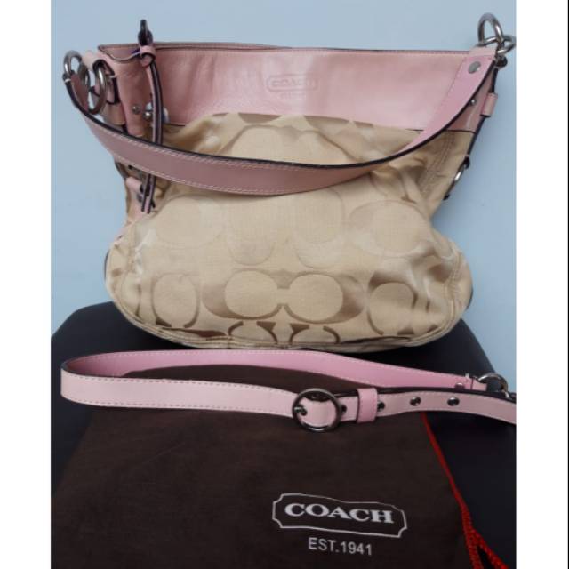 Tas coach pink