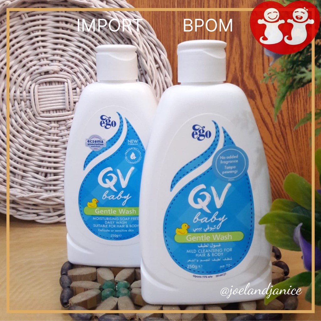 QV Baby gentle Wash 250gr