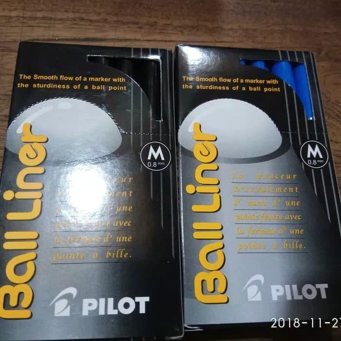 

Cantik Pulpen Ball Liner Merk Pilot Trendi