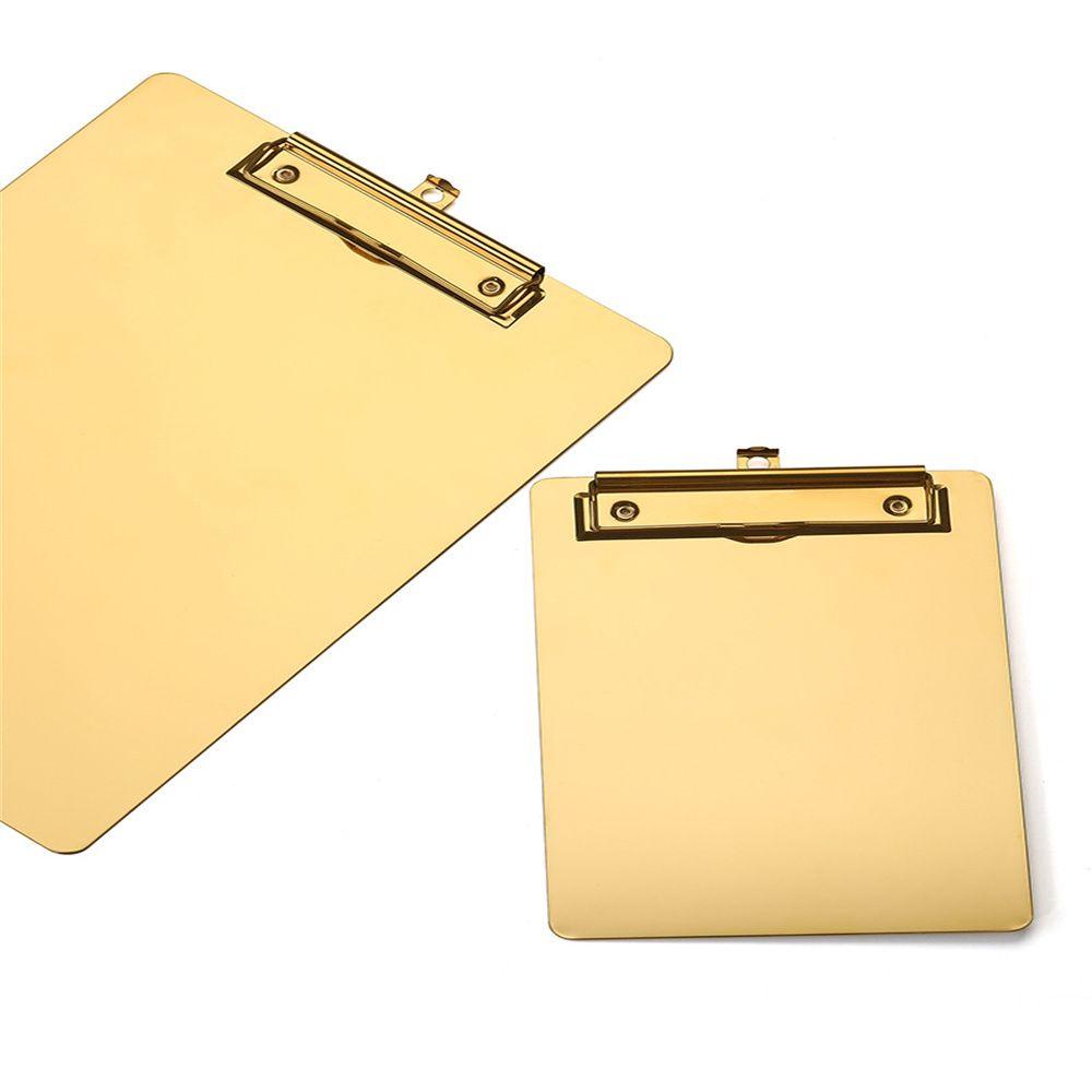 Lanfy Clipboard Alat Tulis Kantor Alat Kantor File Organizer Kertas Penyimpanan Tiket Koleksi Buku Alas Tulisan Menu Bill Folder