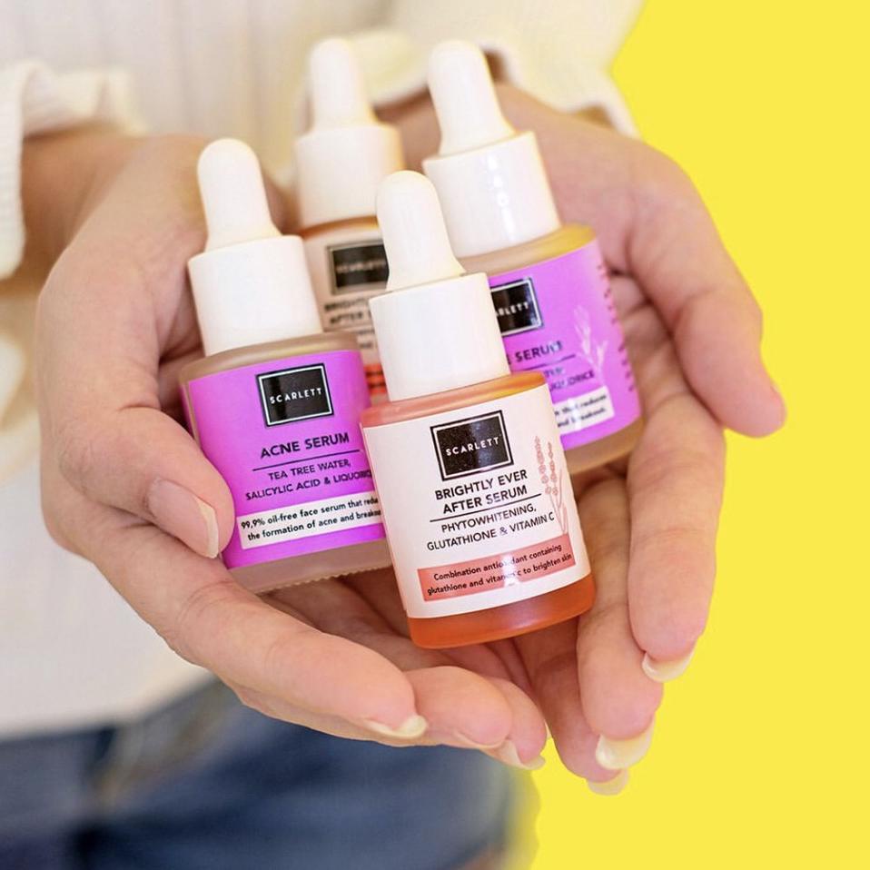 ❄ SCARLETT Whitening Brightly Ever After/ Acne Serum/ Glowtening Serum/ Day Cream/ Night Cream ➳