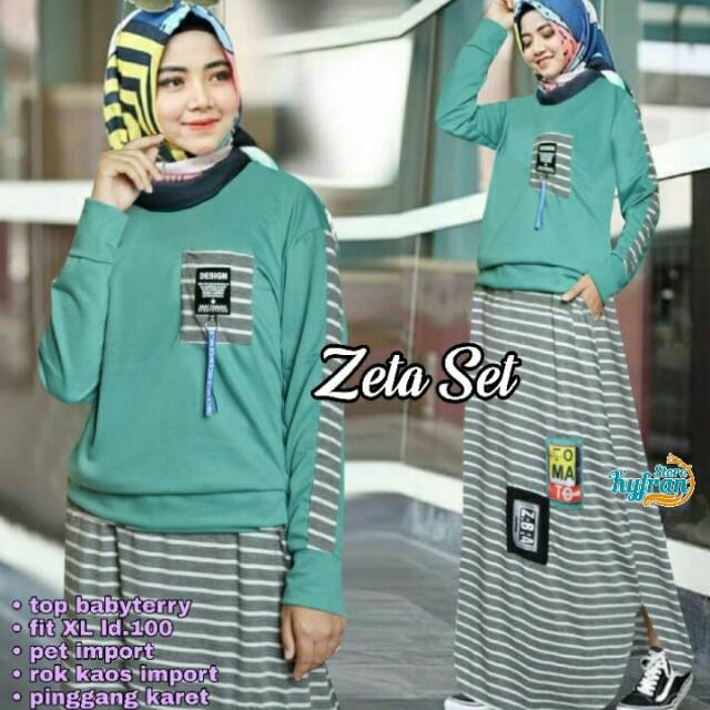 Setelan wanita Zela Set fit to XL