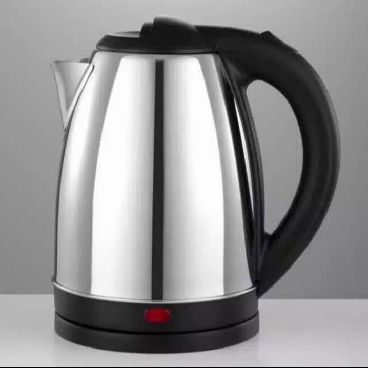 (COD) Teko listrik stainless steel Pemanas air kettle electric kapasitas 2L