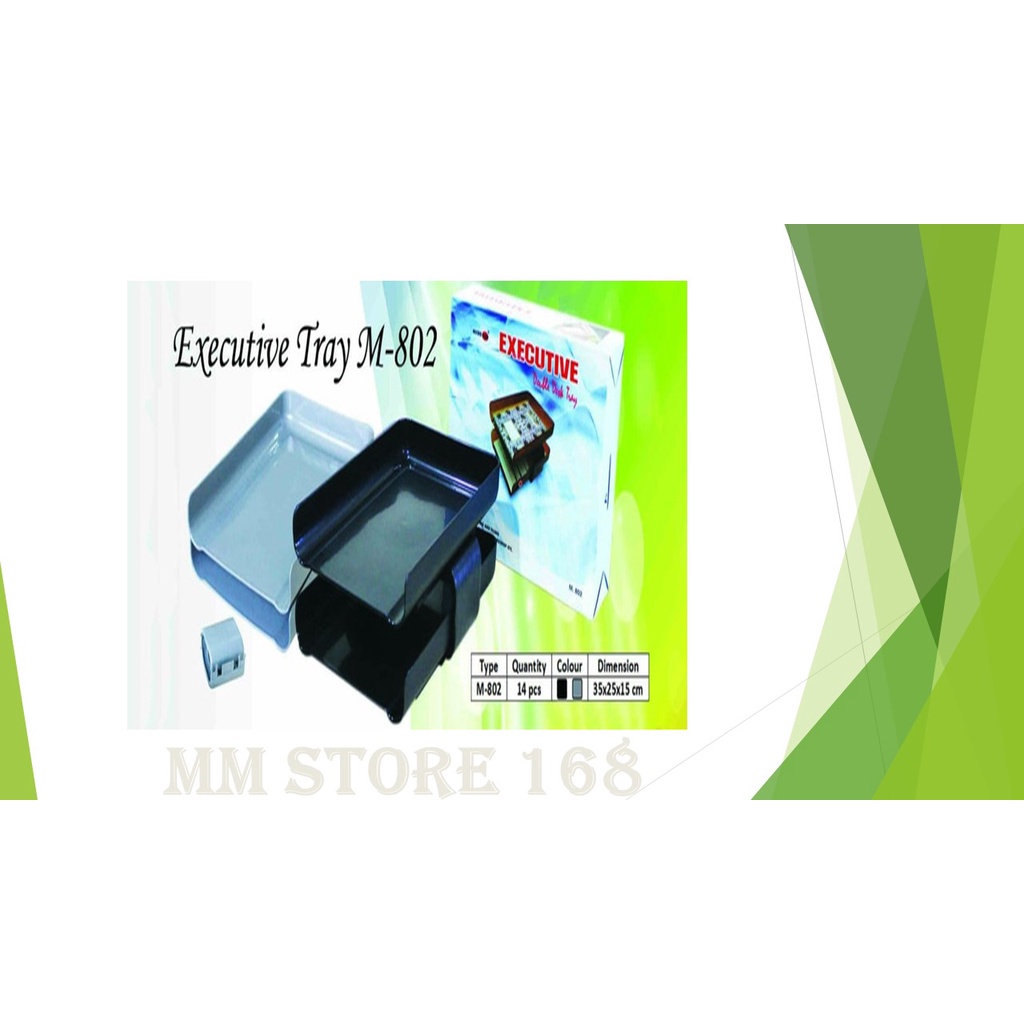 

Letter Tray / Bak Surat 2 Susun Merk Microtop M 802