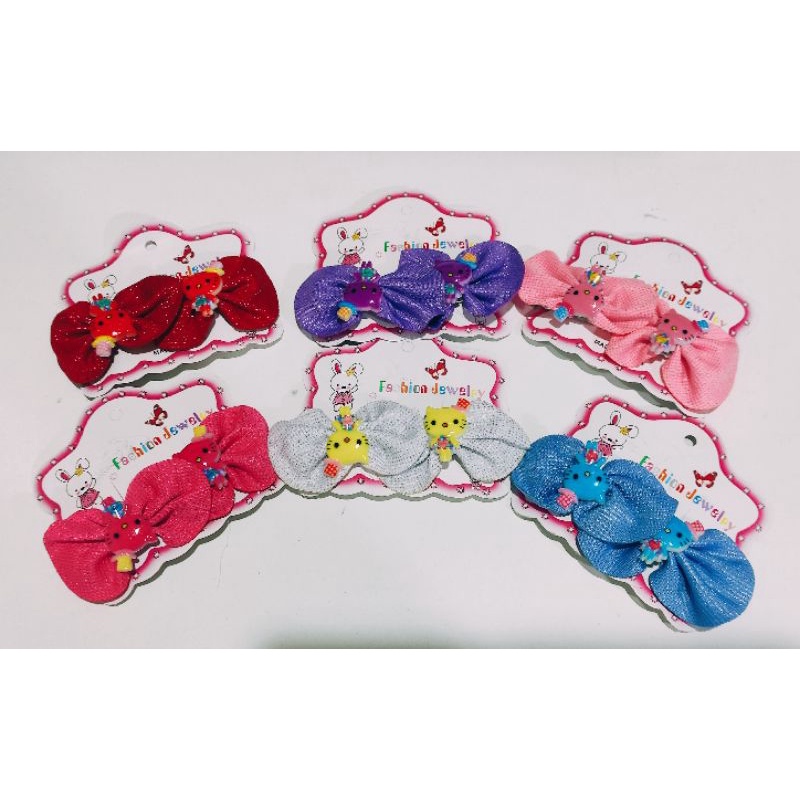 Jepit Rambut Anak Sepasang Hello Kitty