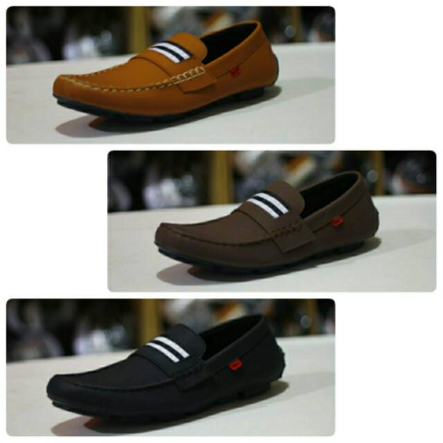 Sepatu Casual Kickers Stripe Santai Keren Gaya Gaul Murah Pria Sneakers Kerja Kantor Terlaris