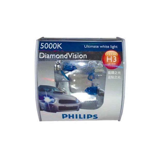 Philips Diamond Vision 5000K H3