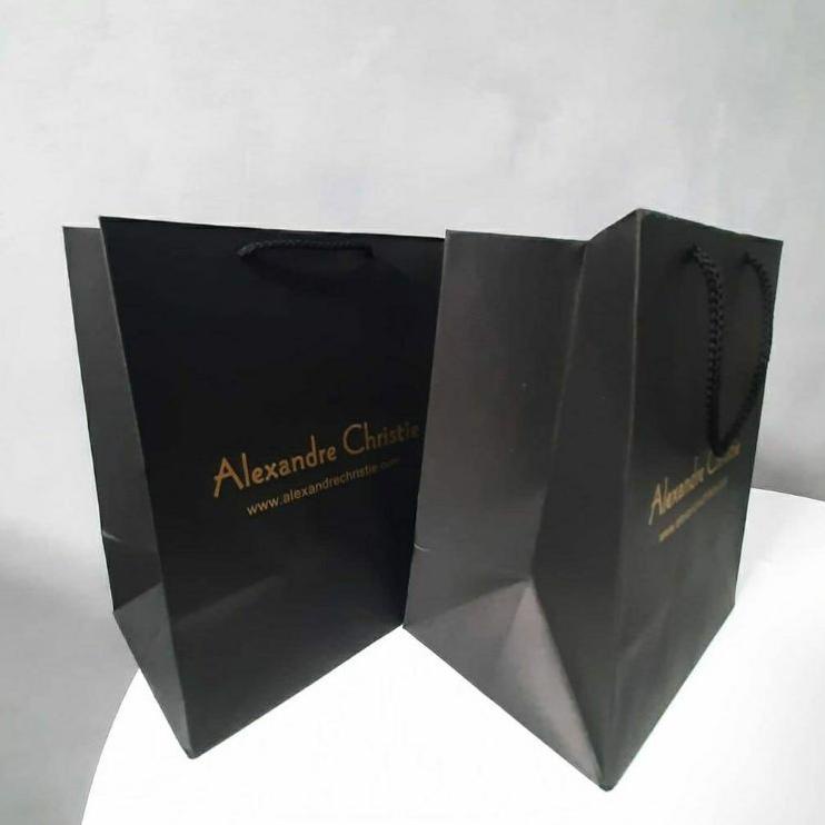 

YFR Paperbag Alexandre Christie Hitam Paper Bag Kotak Jam Tangan✲ (Seller)Stock banyak ➸