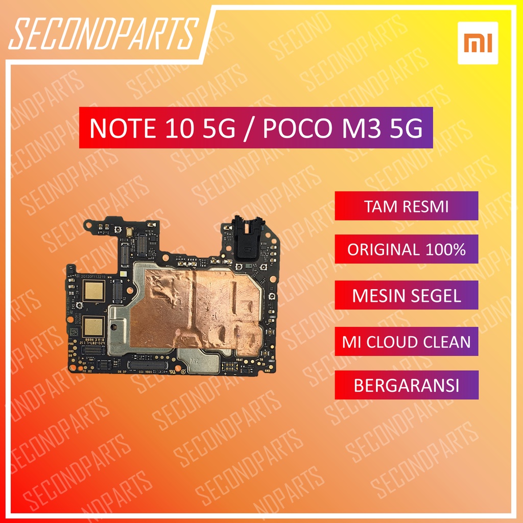 MESIN NORMAL XIAOMI REDMI NOTE 10 5G / POCO M3 5G SEGEL ORIGINAL