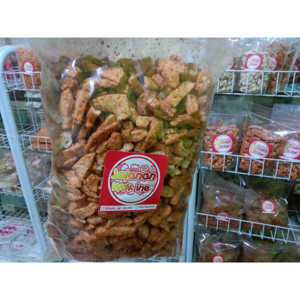 

BASRENG / BAKSO GORENG / KERUPUK BASRENG 1 KG KILOAN (ORIGINAL, ORIGINAL DAUN JERUK, PEDAS ASIN, PEDAS DAUN JERUK)