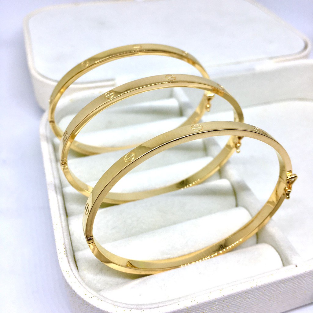 Gelang Emas Bangle Cartier 375 8K