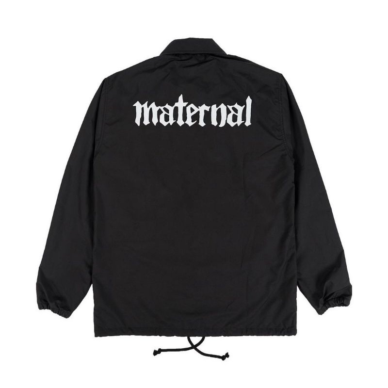 MATERNAL DISASTER JAKET COACH BREACHER LIMITED EDITION BLACK