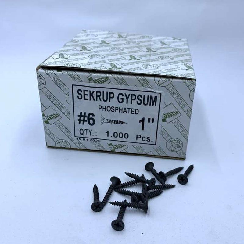 Skrup Gypsum 6 x 1 Inch , Skrup Gypsum 2.5cm TERMURAH