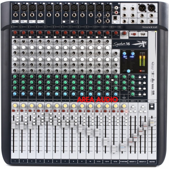 Soundcraft Signature 16 Mixer with Effects,BMJ