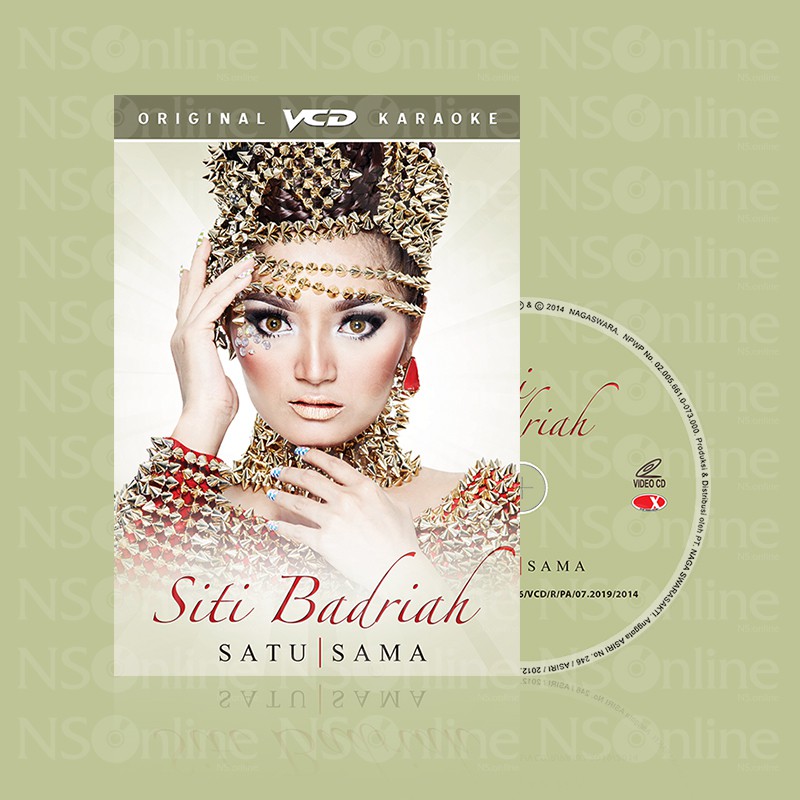 VCD  - Karaoke Original - Siti Badriah Satu Sama