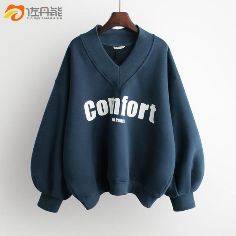 Jaket sweater Crewneck oversize pakaian pria wanita Outerwear Korean Style COMFORT Bahan Fleece