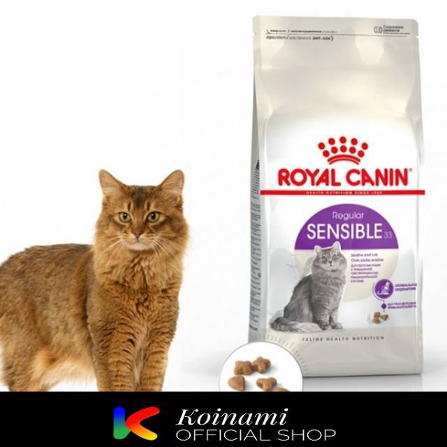 RC SENSIBLE 33 400 GR / royal canin cat / dry food / makanan kucing