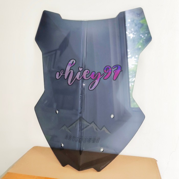 honda cb150x windshield tameng visor cb 150 x - Smoke