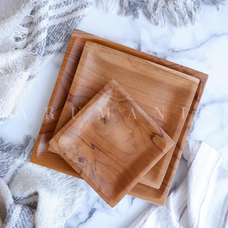 Evanthe | Piring Makan Kayu