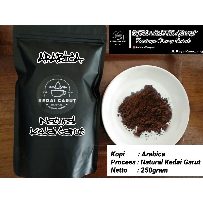 Jual Natural Kedai Coffee Garut 250gram Indonesia