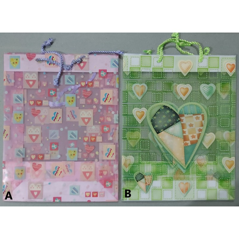 

Shopping Bag / Goodie Bag / TasTenteng Transparan Besar (isi 12 pcs)