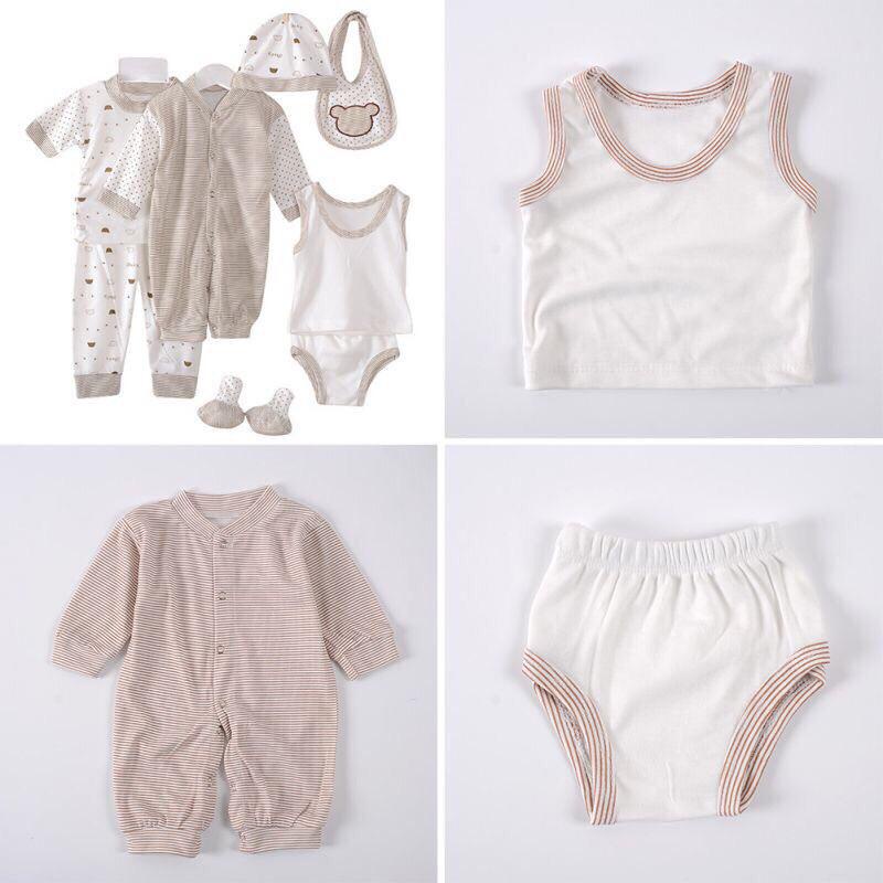 LIN9034 - 8 in 1 IMPORT Baby Set Cotton