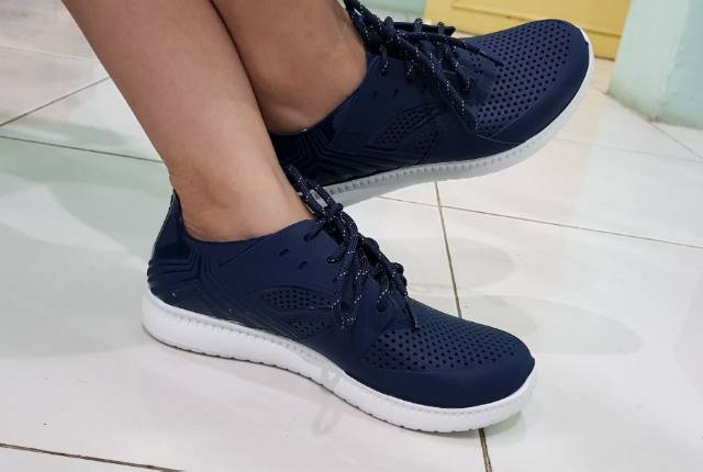 Jelly shoes bara bara sepatu wanita kets casual sneaker import barabara cewek dd1888