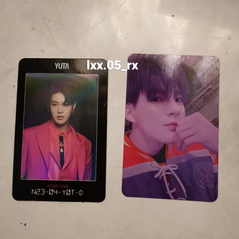 jeno tinta yuta arrival pc ac photocard take all