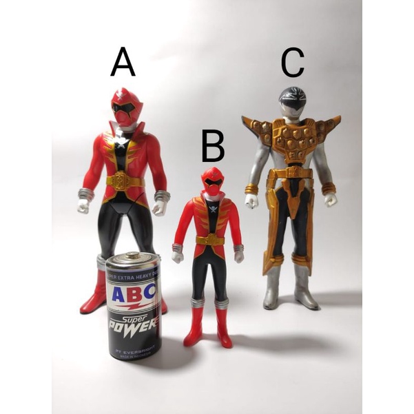 Action Figure RHS Sofubi Kaizoku Sentai Gokaiger Series Power Rangers Super Megaforce