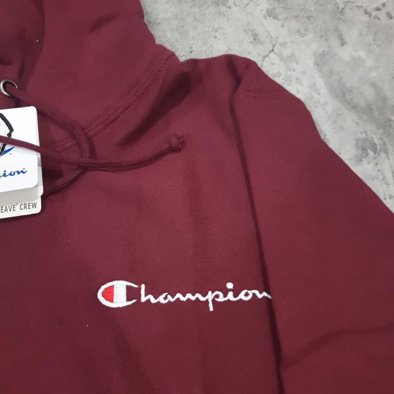 Hoodie cowok Champion Small Script