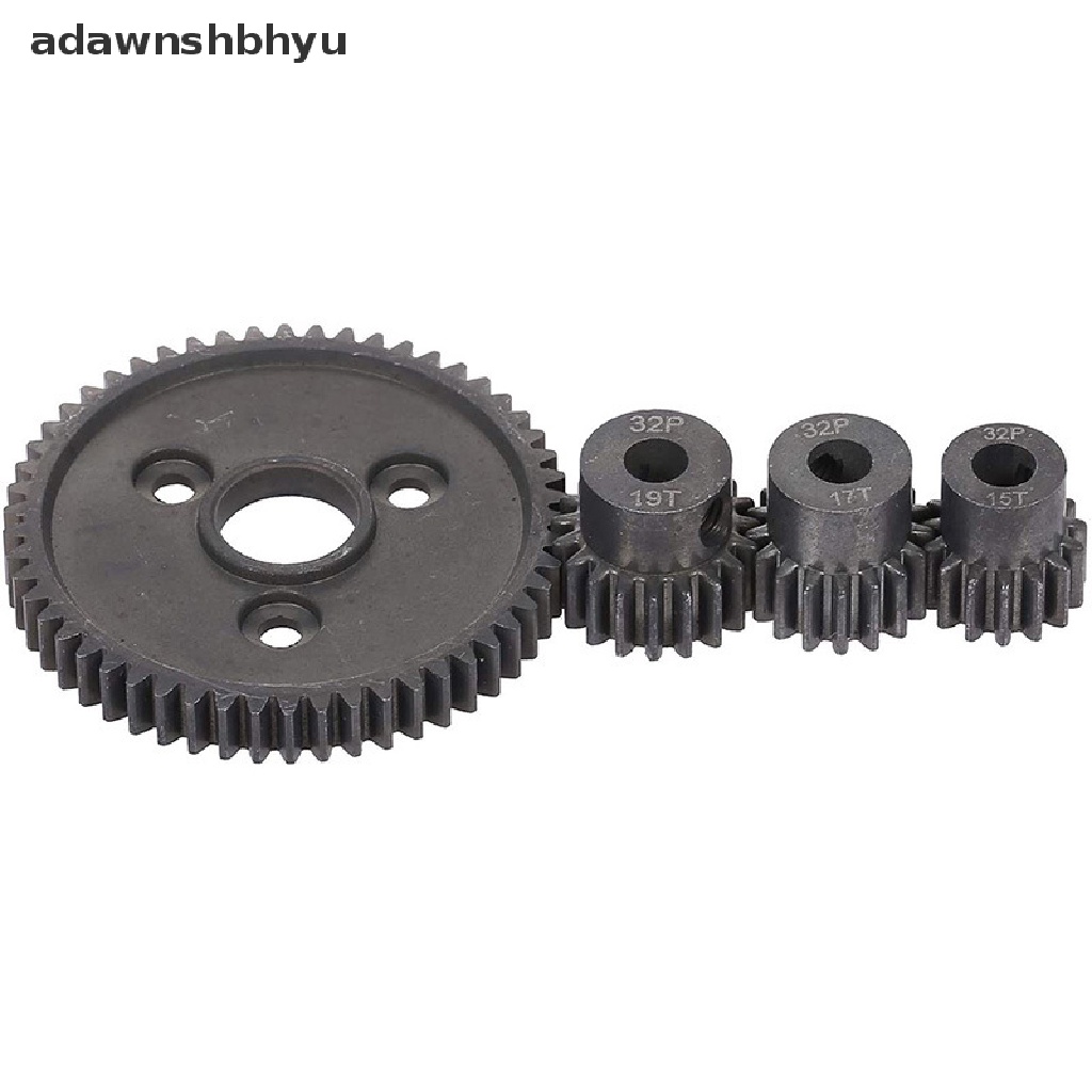 Adawnshbhyu Steel Metal Taji Gear 54T 15T 17T 19T Motor Gears Untuk Traxxas Slash 4x4 E-Revo