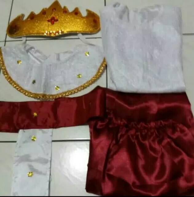 Baju adat lampung anak2 size XL