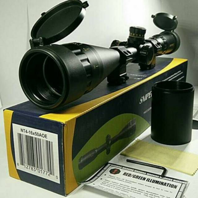 Telescope Sniper NT Ring Gold 4-16x50 AOE