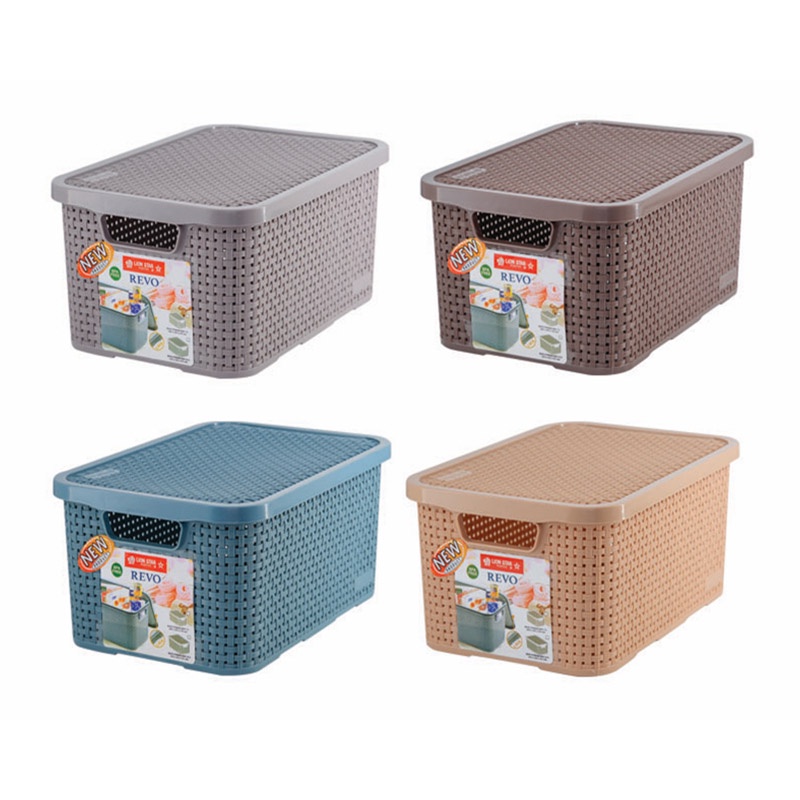 BOX REVO CONTAINER LION STAR ISI 6 PCS CA-12 7LITER  | CA-13 10LITER