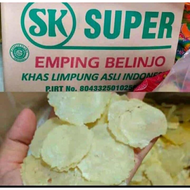 

Emping melinjo 500 gram